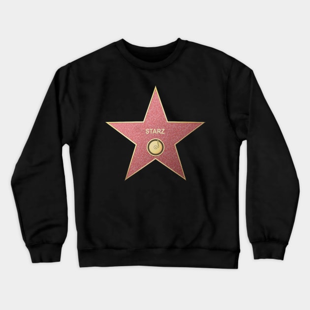Starz - Alt Universe Hollywood Star Crewneck Sweatshirt by RetroZest